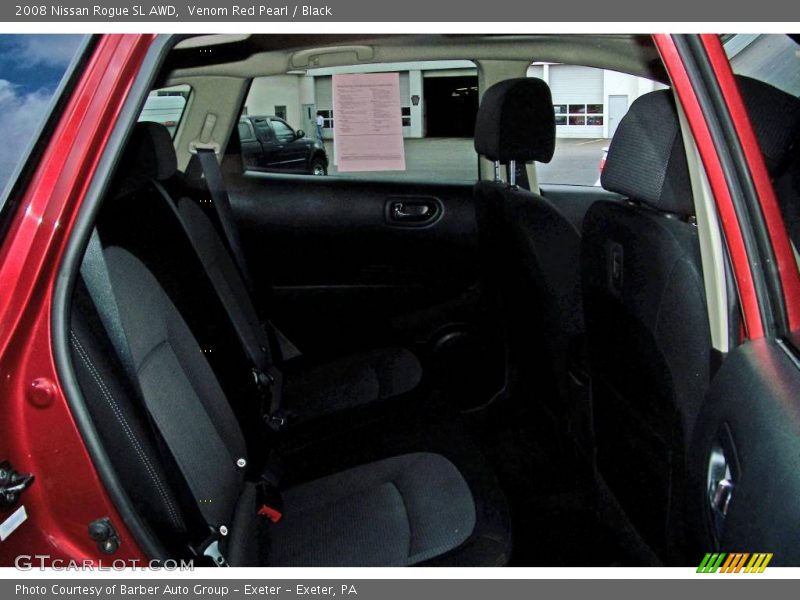 Venom Red Pearl / Black 2008 Nissan Rogue SL AWD