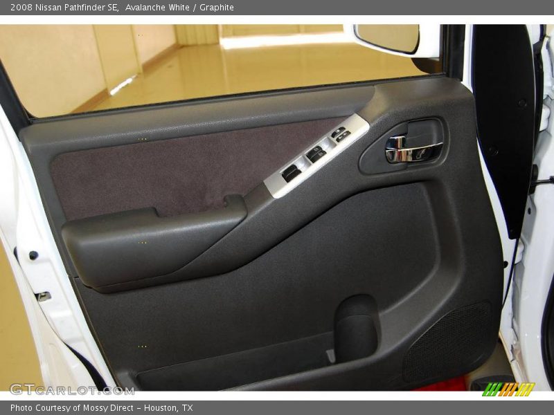 Avalanche White / Graphite 2008 Nissan Pathfinder SE