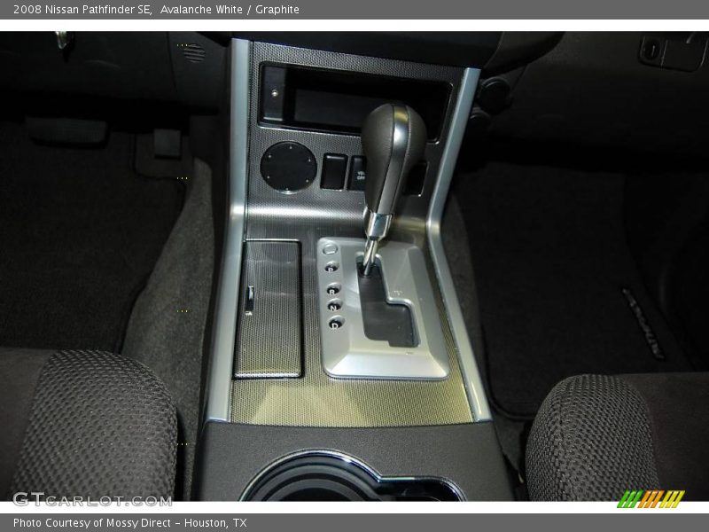 Avalanche White / Graphite 2008 Nissan Pathfinder SE