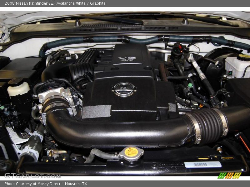 Avalanche White / Graphite 2008 Nissan Pathfinder SE