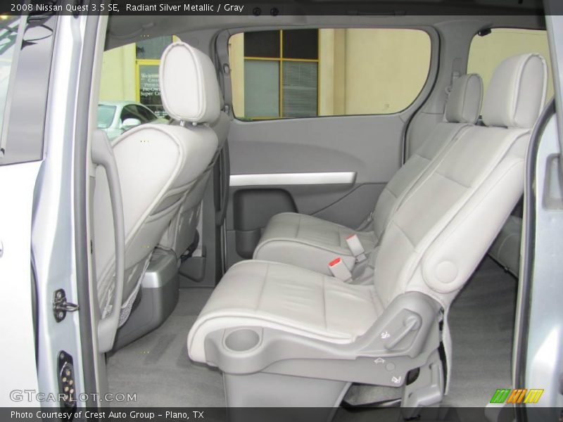 Radiant Silver Metallic / Gray 2008 Nissan Quest 3.5 SE