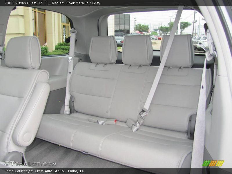 Radiant Silver Metallic / Gray 2008 Nissan Quest 3.5 SE