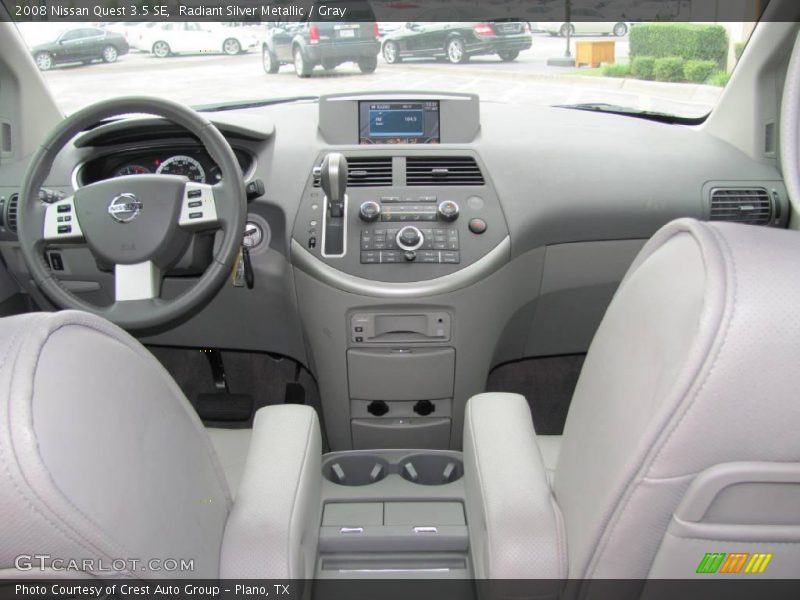 Radiant Silver Metallic / Gray 2008 Nissan Quest 3.5 SE