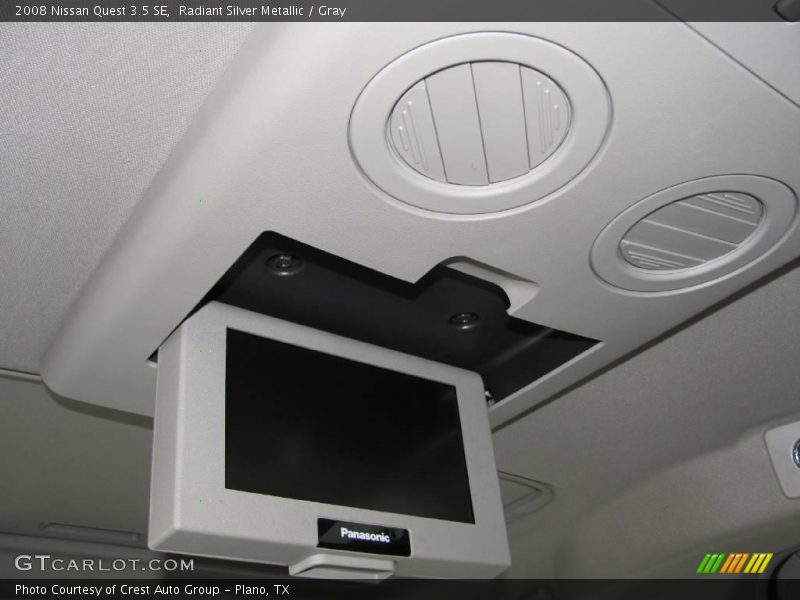 Radiant Silver Metallic / Gray 2008 Nissan Quest 3.5 SE