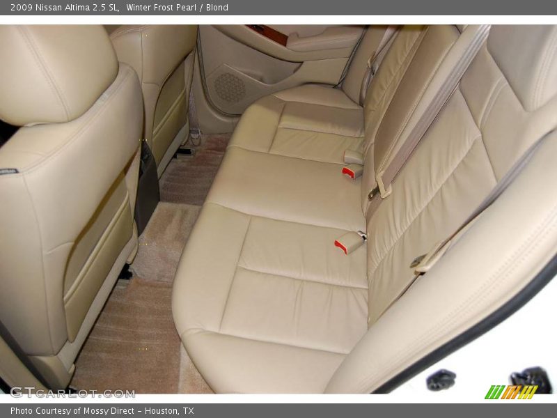 Winter Frost Pearl / Blond 2009 Nissan Altima 2.5 SL