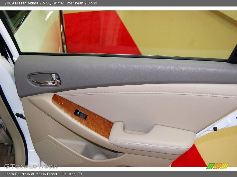 Winter Frost Pearl / Blond 2009 Nissan Altima 2.5 SL