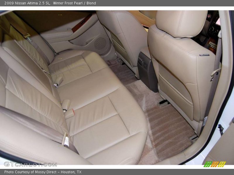 Winter Frost Pearl / Blond 2009 Nissan Altima 2.5 SL