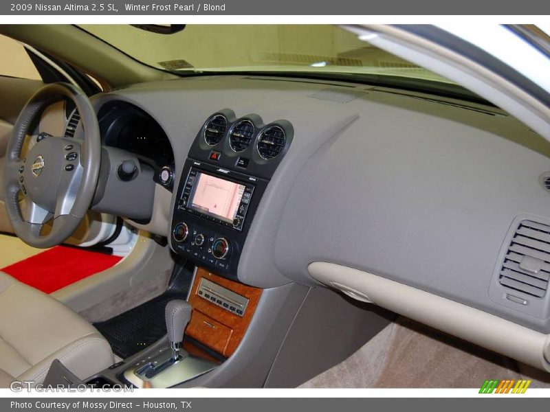 Winter Frost Pearl / Blond 2009 Nissan Altima 2.5 SL