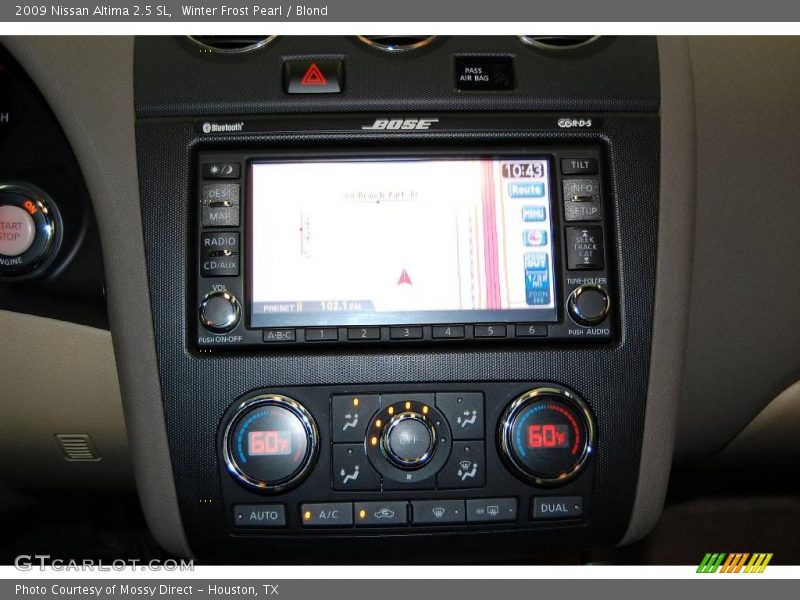 Winter Frost Pearl / Blond 2009 Nissan Altima 2.5 SL