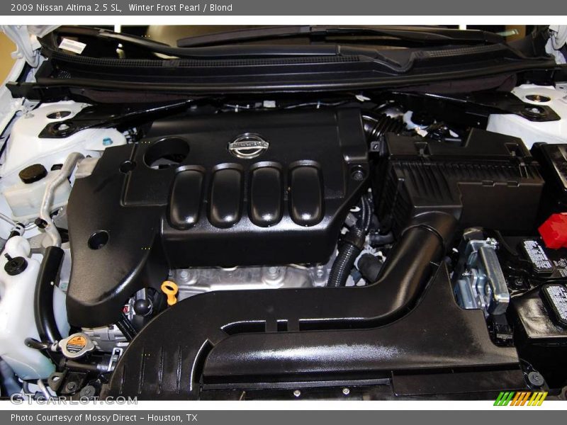 Winter Frost Pearl / Blond 2009 Nissan Altima 2.5 SL