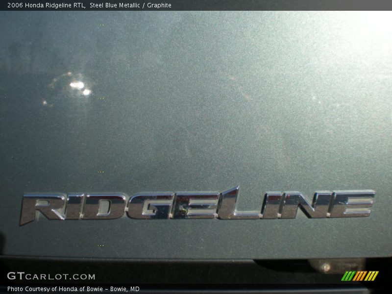 Steel Blue Metallic / Graphite 2006 Honda Ridgeline RTL