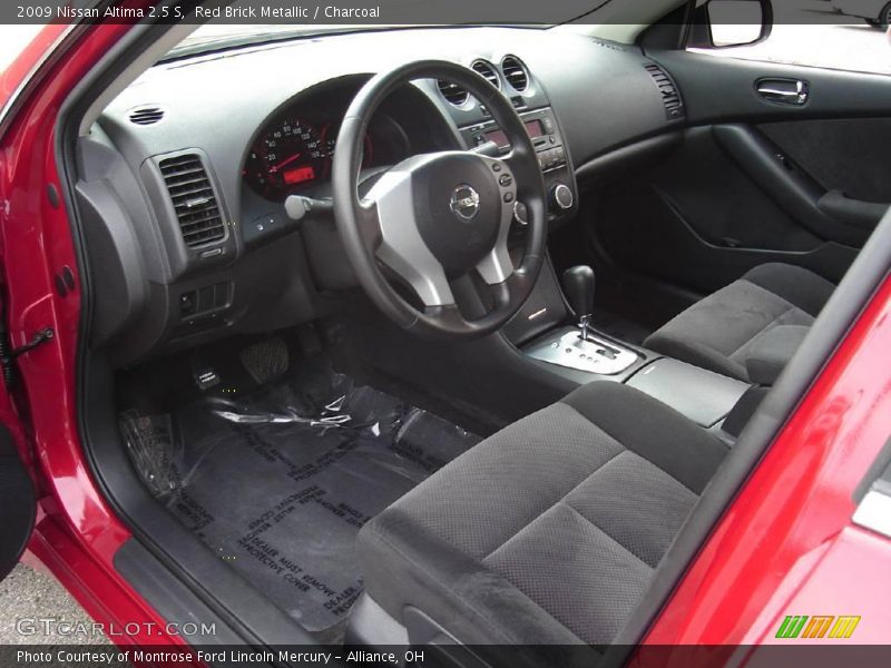 Red Brick Metallic / Charcoal 2009 Nissan Altima 2.5 S