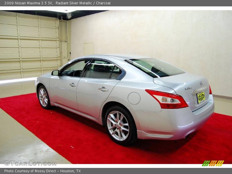 Radiant Silver Metallic / Charcoal 2009 Nissan Maxima 3.5 SV