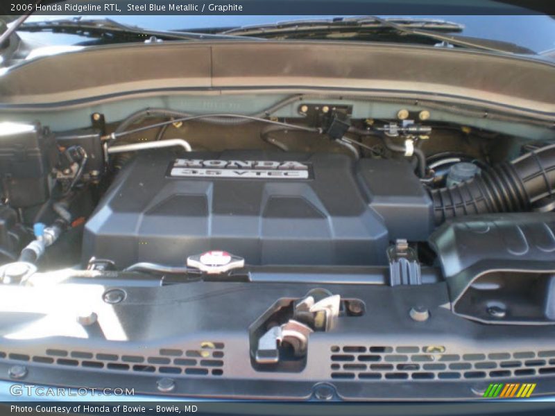 Steel Blue Metallic / Graphite 2006 Honda Ridgeline RTL
