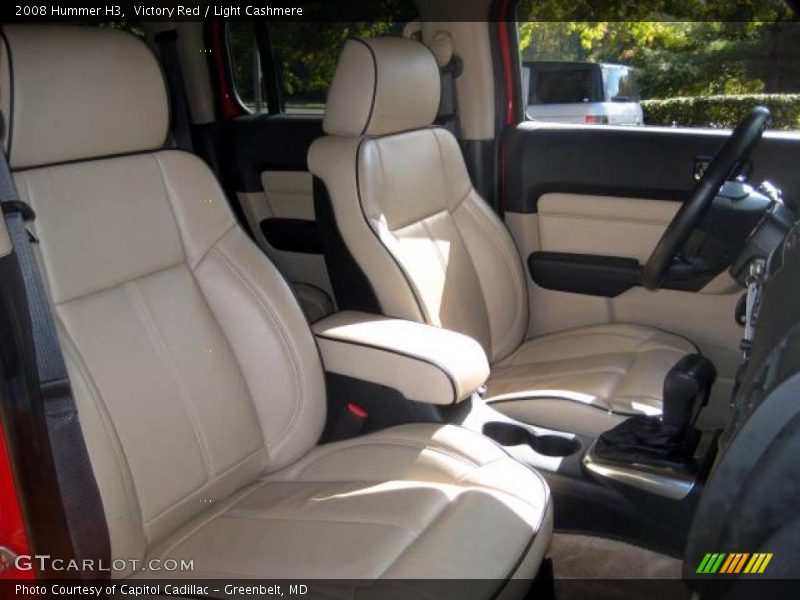 Victory Red / Light Cashmere 2008 Hummer H3