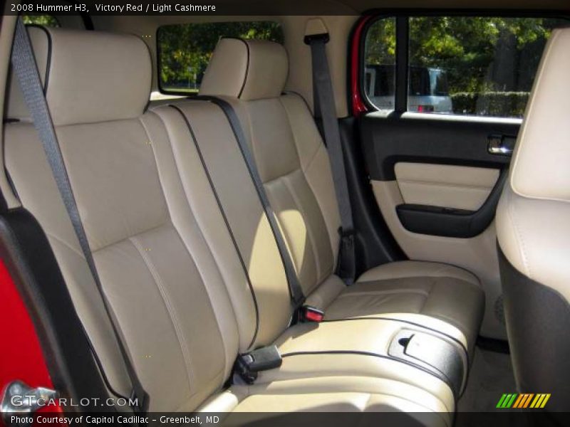 Victory Red / Light Cashmere 2008 Hummer H3
