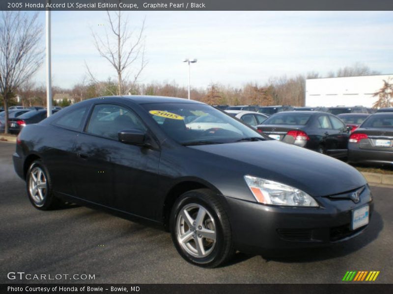 Graphite Pearl / Black 2005 Honda Accord LX Special Edition Coupe