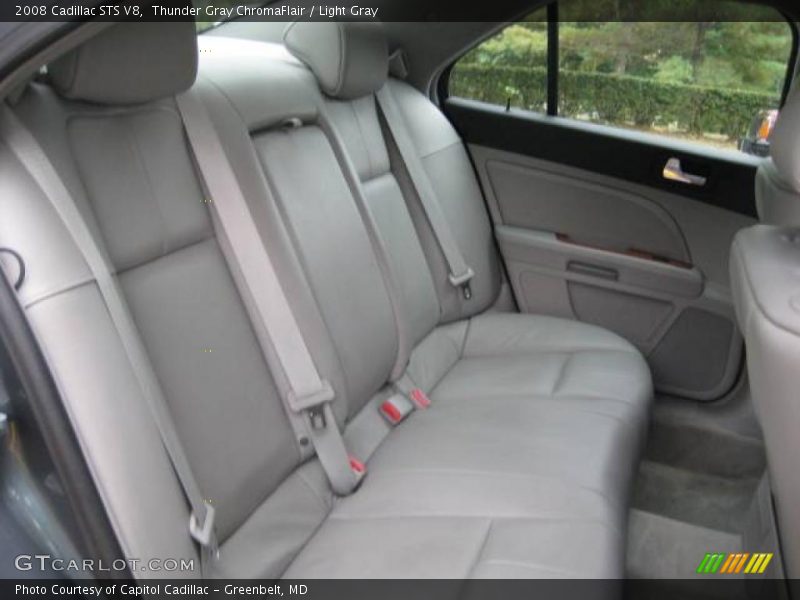 Thunder Gray ChromaFlair / Light Gray 2008 Cadillac STS V8