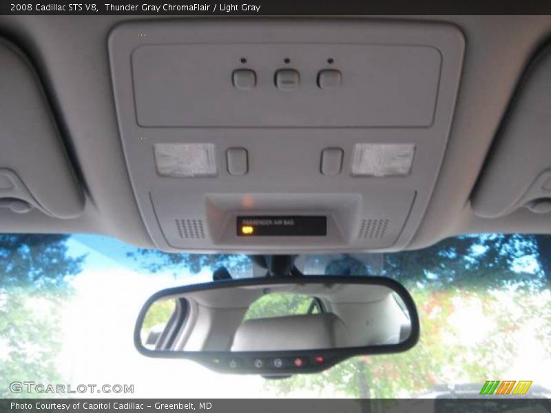 Thunder Gray ChromaFlair / Light Gray 2008 Cadillac STS V8