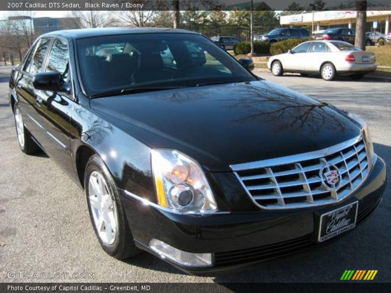 Black Raven / Ebony 2007 Cadillac DTS Sedan