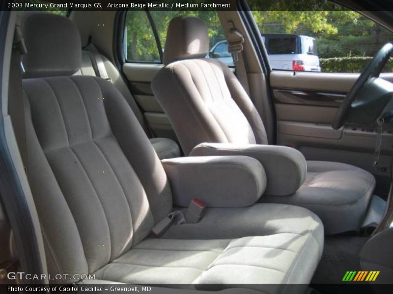 Arizona Beige Metallic / Medium Parchment 2003 Mercury Grand Marquis GS