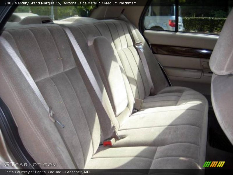 Arizona Beige Metallic / Medium Parchment 2003 Mercury Grand Marquis GS