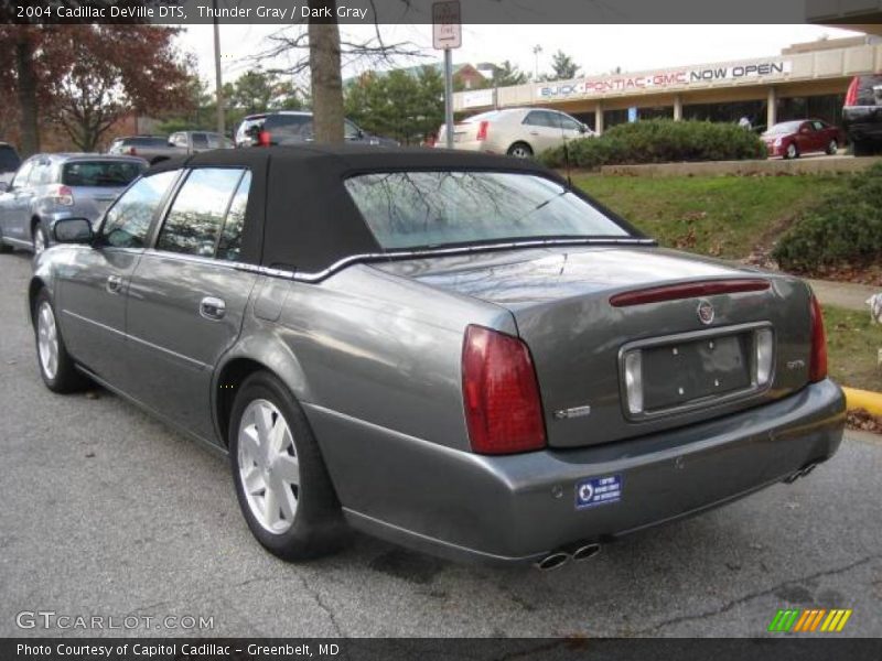 Thunder Gray / Dark Gray 2004 Cadillac DeVille DTS