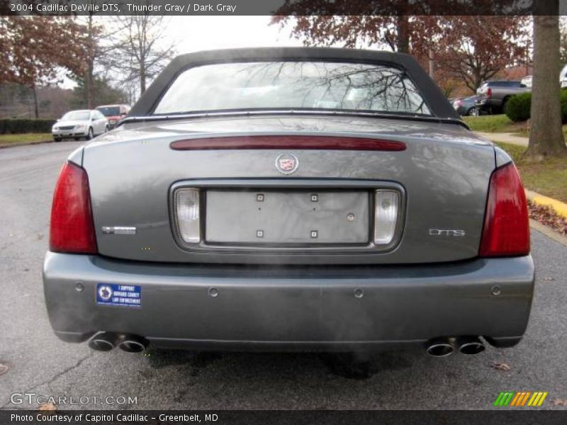 Thunder Gray / Dark Gray 2004 Cadillac DeVille DTS