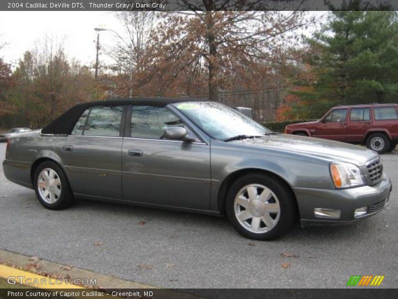 Thunder Gray / Dark Gray 2004 Cadillac DeVille DTS