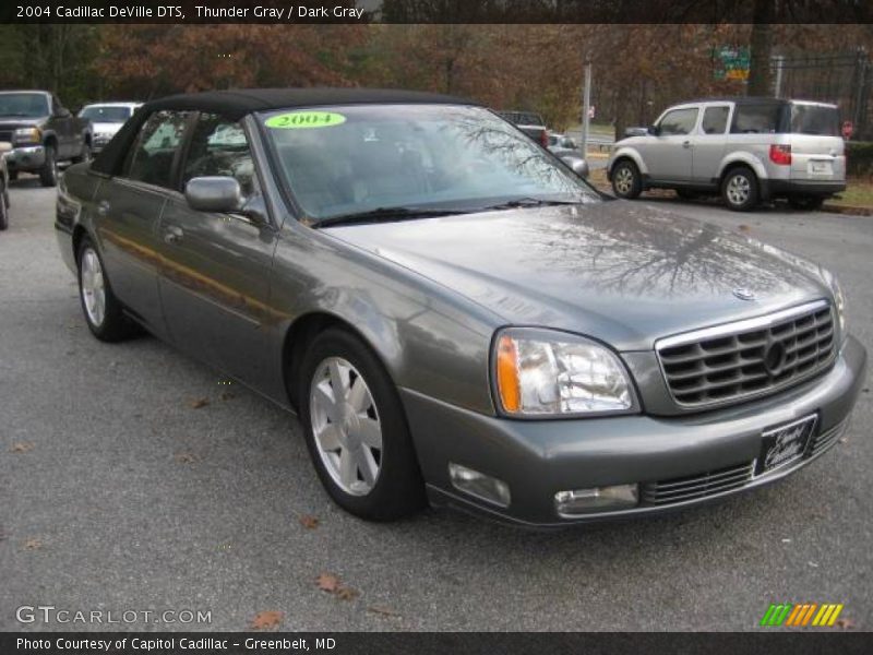 Thunder Gray / Dark Gray 2004 Cadillac DeVille DTS