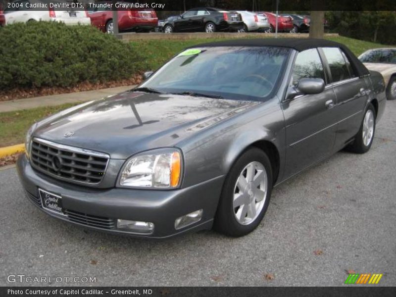 Thunder Gray / Dark Gray 2004 Cadillac DeVille DTS