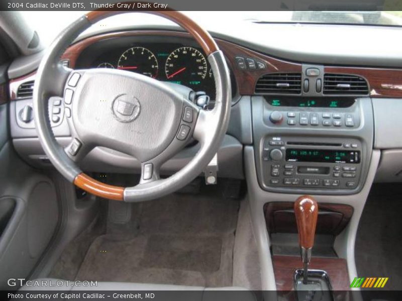 Thunder Gray / Dark Gray 2004 Cadillac DeVille DTS