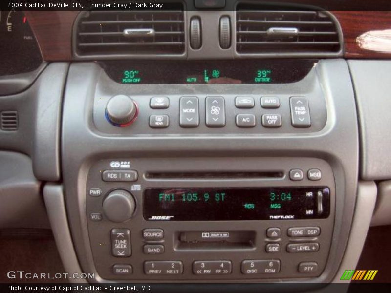 Thunder Gray / Dark Gray 2004 Cadillac DeVille DTS