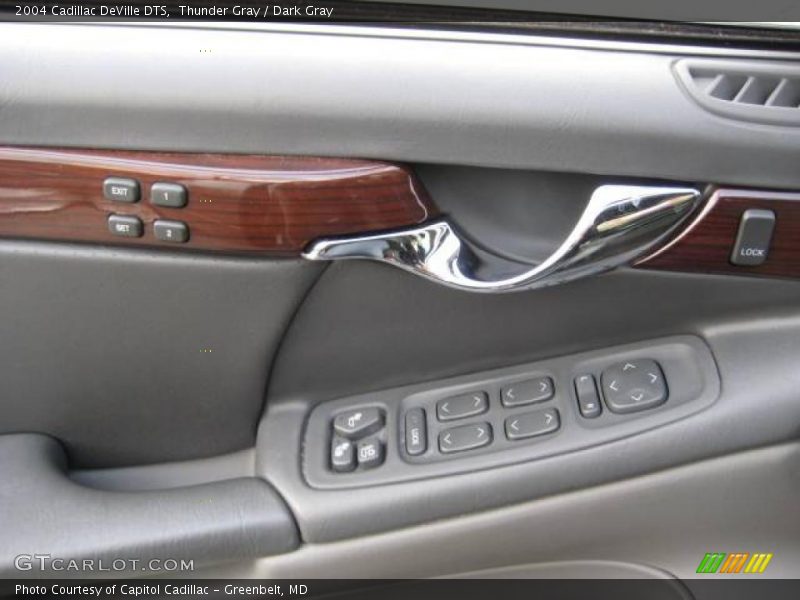 Thunder Gray / Dark Gray 2004 Cadillac DeVille DTS