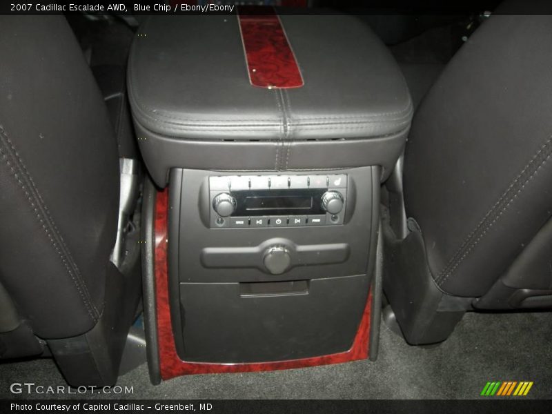 Blue Chip / Ebony/Ebony 2007 Cadillac Escalade AWD