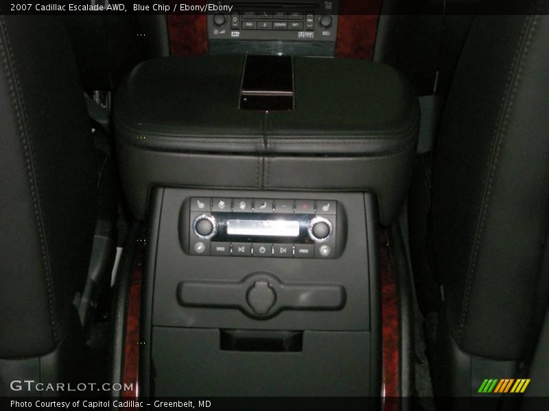 Blue Chip / Ebony/Ebony 2007 Cadillac Escalade AWD