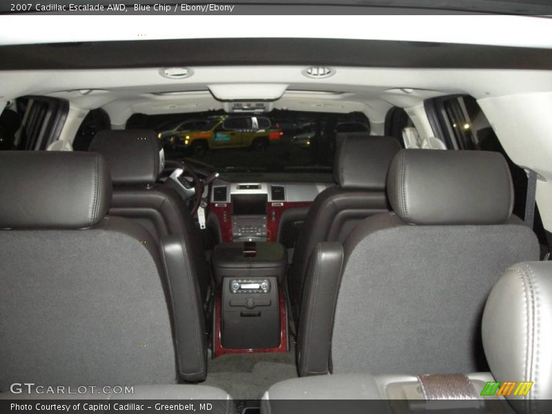Blue Chip / Ebony/Ebony 2007 Cadillac Escalade AWD
