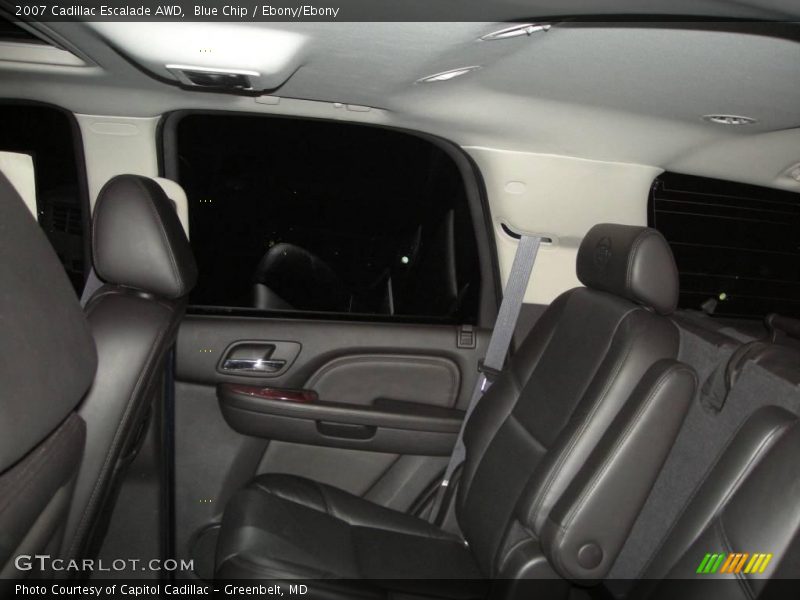 Blue Chip / Ebony/Ebony 2007 Cadillac Escalade AWD