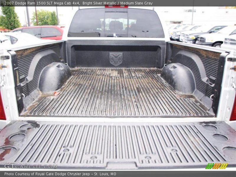 Bright Silver Metallic / Medium Slate Gray 2007 Dodge Ram 1500 SLT Mega Cab 4x4