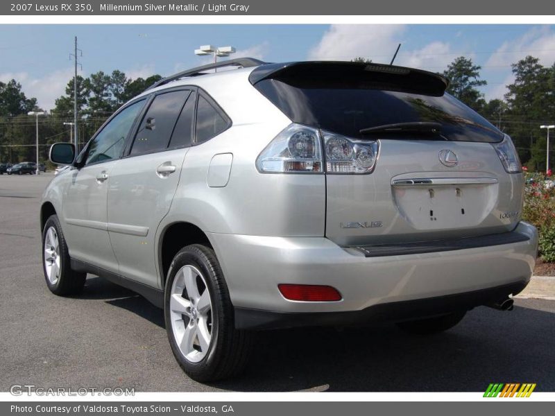 Millennium Silver Metallic / Light Gray 2007 Lexus RX 350