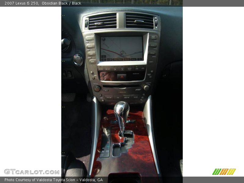 Obsidian Black / Black 2007 Lexus IS 250