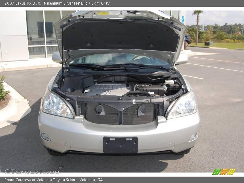 Millennium Silver Metallic / Light Gray 2007 Lexus RX 350