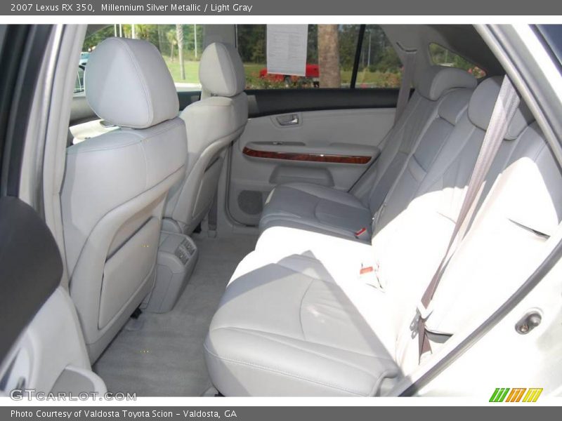 Millennium Silver Metallic / Light Gray 2007 Lexus RX 350