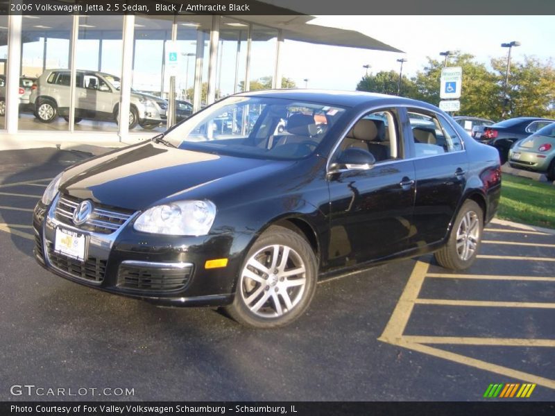 Black / Anthracite Black 2006 Volkswagen Jetta 2.5 Sedan