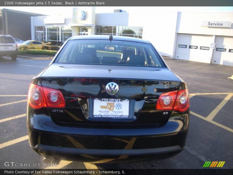 Black / Anthracite Black 2006 Volkswagen Jetta 2.5 Sedan