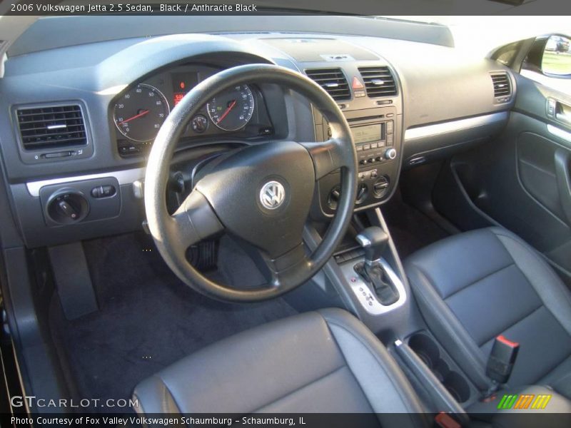 Black / Anthracite Black 2006 Volkswagen Jetta 2.5 Sedan