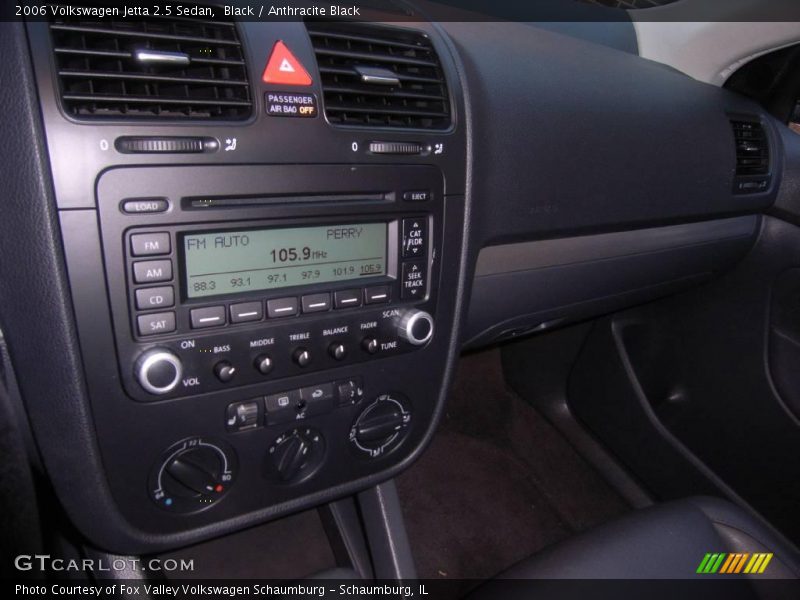 Black / Anthracite Black 2006 Volkswagen Jetta 2.5 Sedan