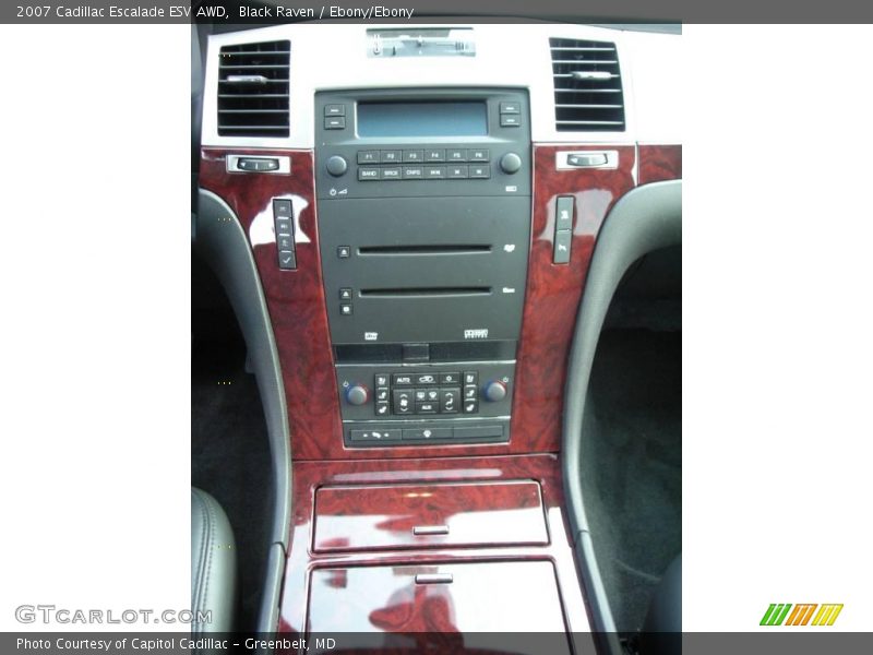 Black Raven / Ebony/Ebony 2007 Cadillac Escalade ESV AWD