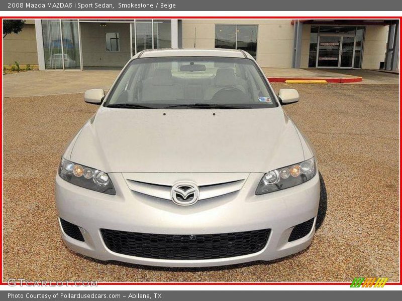 Smokestone / Beige 2008 Mazda MAZDA6 i Sport Sedan