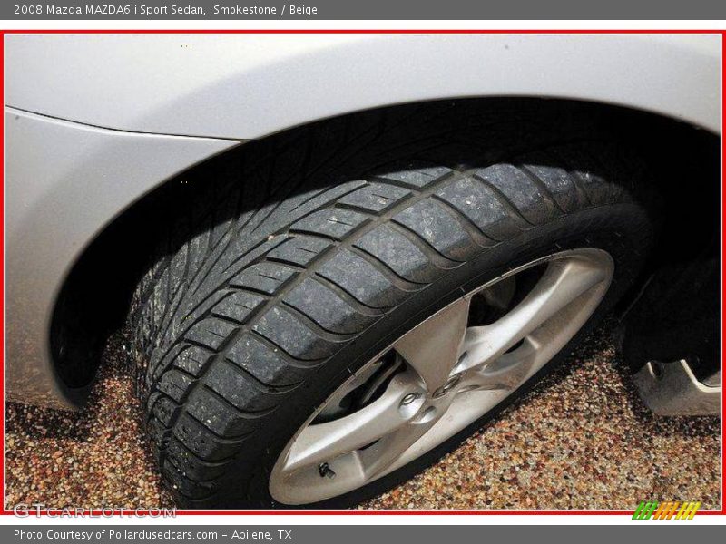 Smokestone / Beige 2008 Mazda MAZDA6 i Sport Sedan